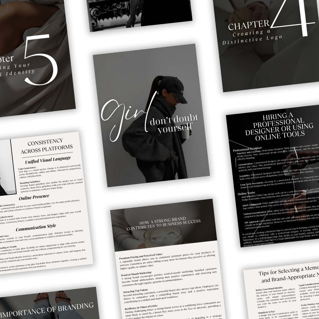 Build Your Brand Playbook teaching beauty entrepreneurs how to build a consistent and recognizable brand.