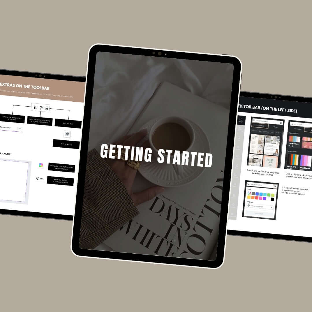 Canva Playbook for Beginners digital design guide by The Lash Artistry Academy for lash artists.