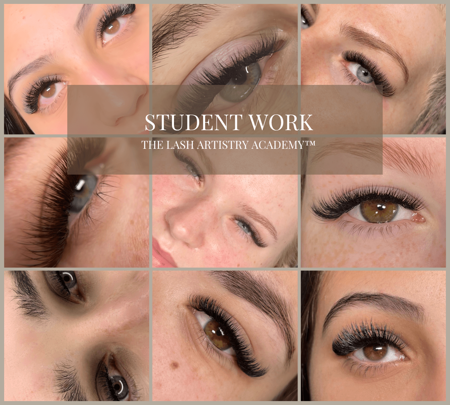Comprehensive Eyelash Extension Course designed for lash artists learning advanced techniques and styling.
