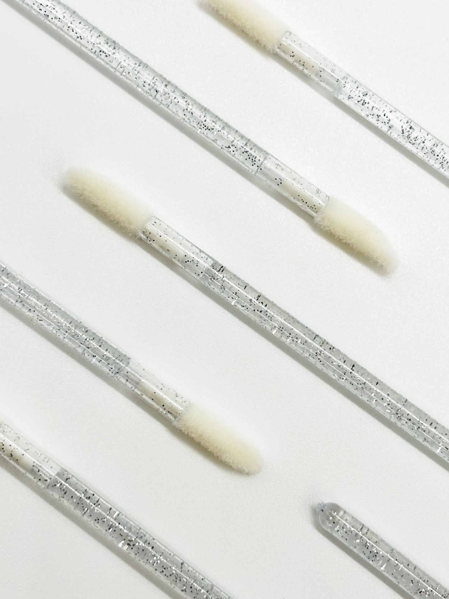 Lipstick Brushes for professional lash extension preparation and removal