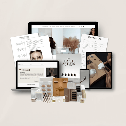 Advanced Eyelash Extension Course – learn classic and volume lash techniques with professional online training.