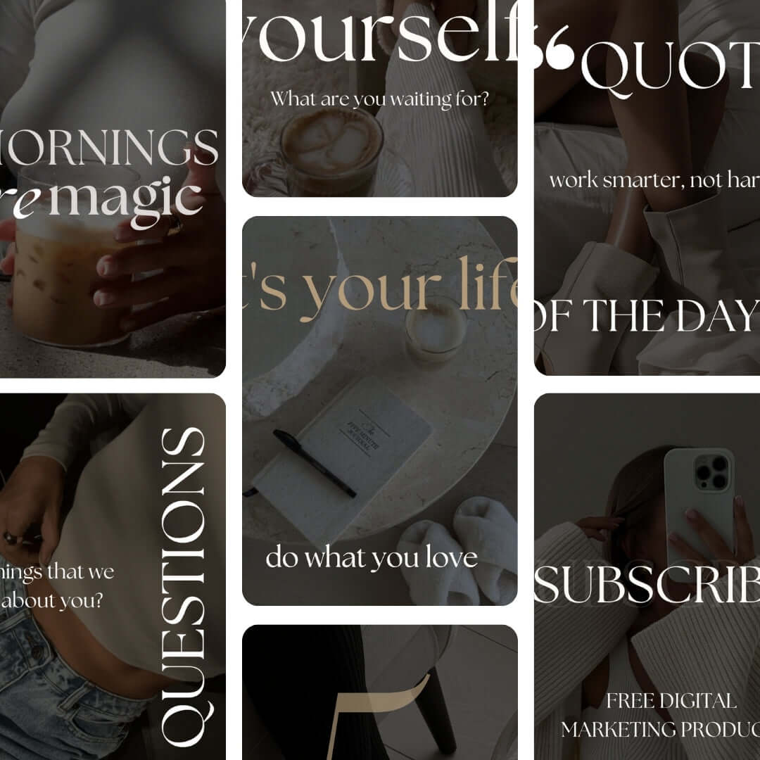 Social media toolkit from the 100 Instagram Posts guide helping lash artists stay consistent online.