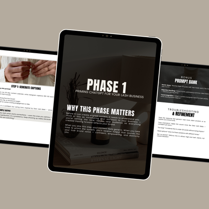 AI Business Assistant Setup for Lash Artists & Lash Courses