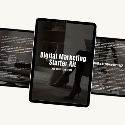 Marketing Starter Kit designed for lash artists ready to grow their business and attract consistent clients.