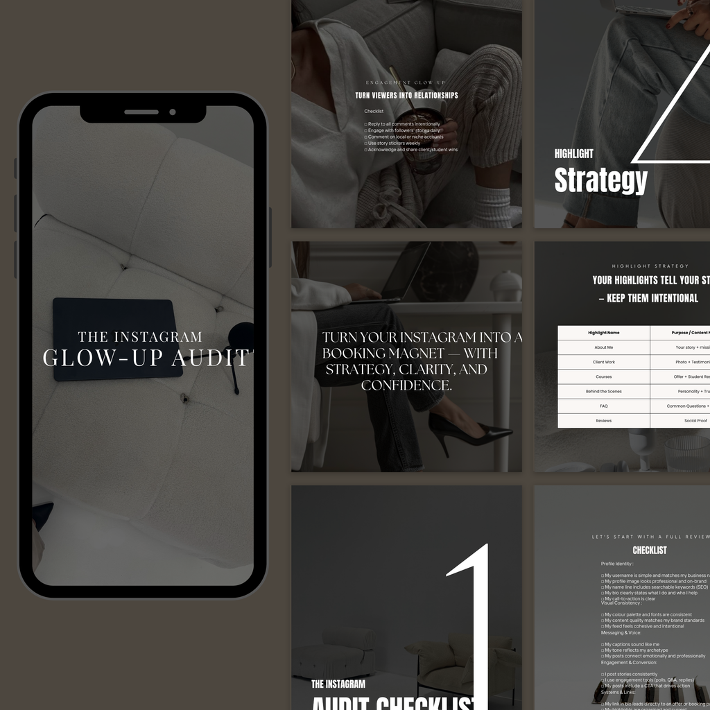 Instagram Audit & Optimisation Guide for Lash Artists Instagram growth guide for beauty entrepreneurs