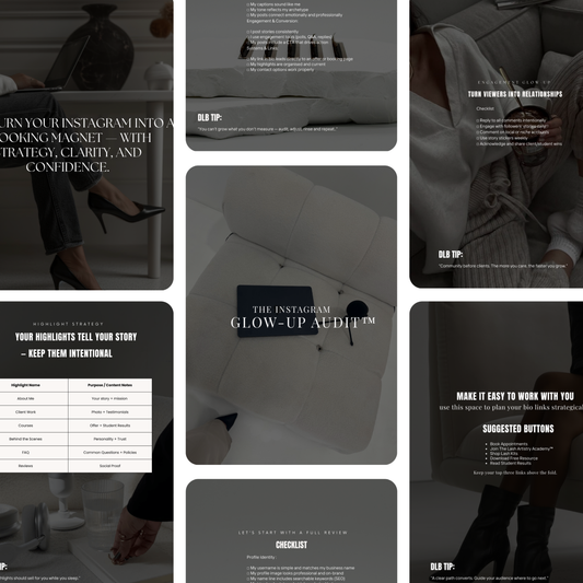 Instagram Audit & Optimisation Guide for Lash Artists | Grow Your Lash Business Online