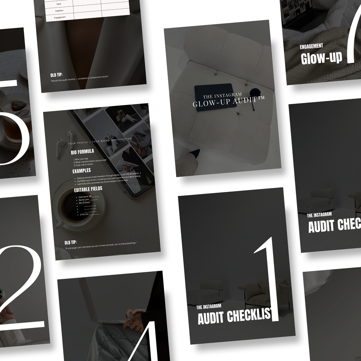Instagram Audit & Optimisation Guide for Lash Artists Instagram branding strategy for lash businesses