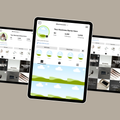 Visual Strategy Insta Board for Lash Artists Instagram feed planning system