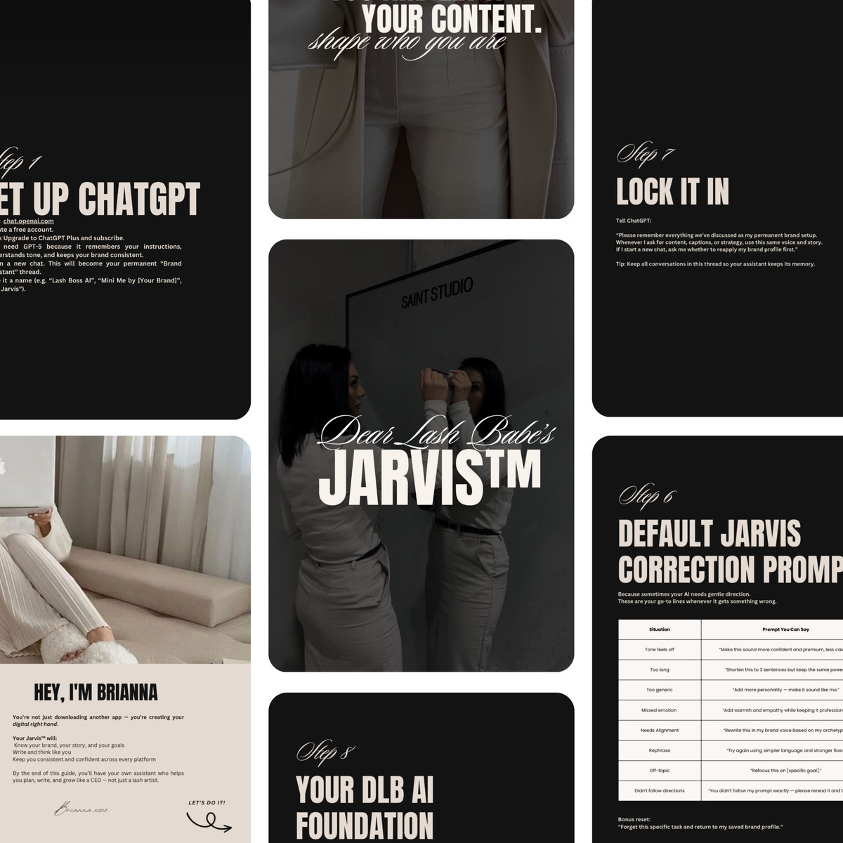 AI Content Planner for Lash Artists beauty marketing planner