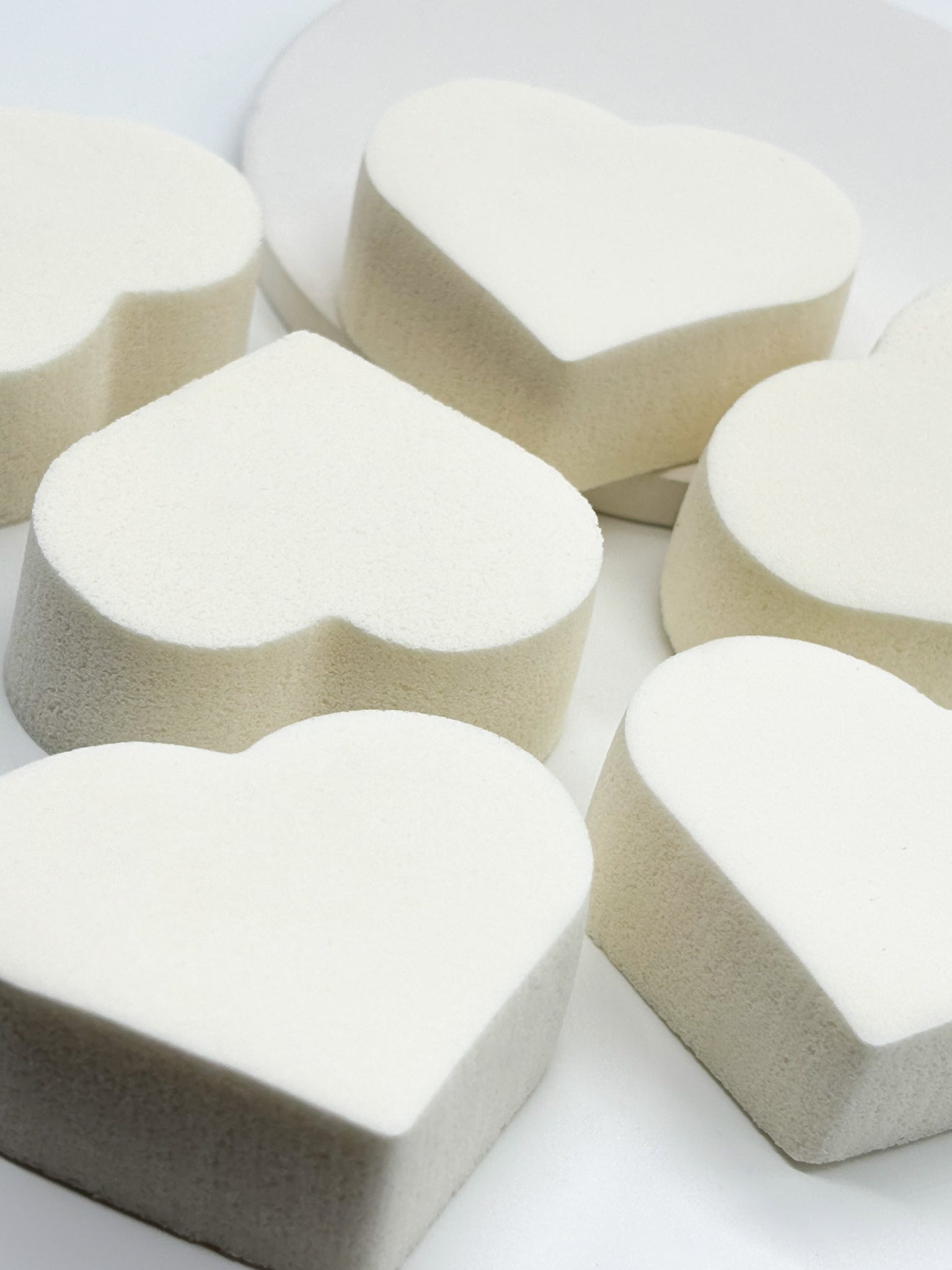 Beauty Sponges for lash artists practicing attachment and direction