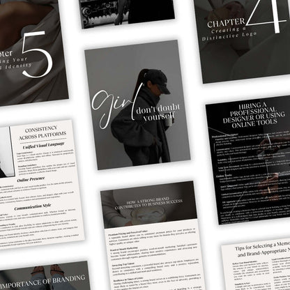 Build Your Brand Playbook teaching beauty entrepreneurs how to build a consistent and recognizable brand.