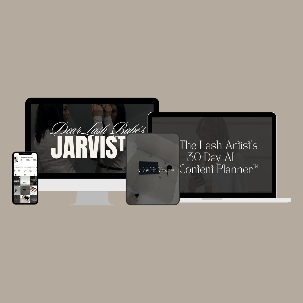 The Lash Business Launch Kit lash artist business planning and marketing toolkit