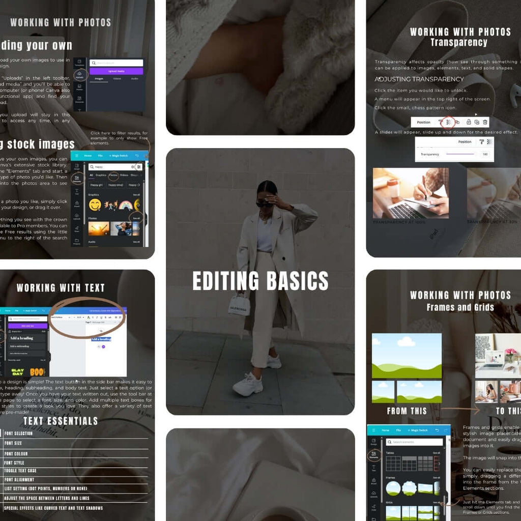 Comprehensive Canva Playbook for Beginners by The Lash Artistry Academy teaching branding and design skills