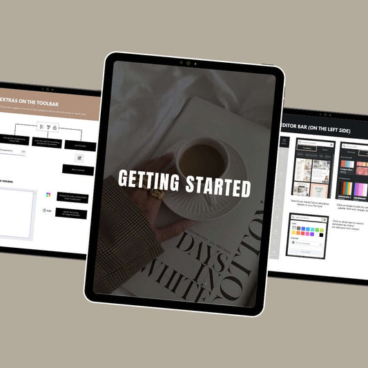Canva Playbook for Beginners digital design guide by The Lash Artistry Academy for lash artists.