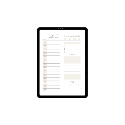 Digital Planner for iPad designed to boost productivity and daily organisation