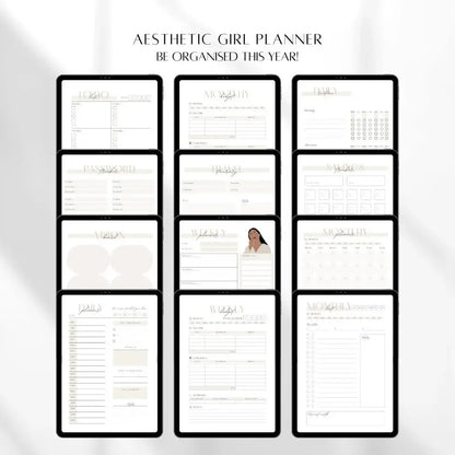 Digital Planner for students and professionals to stay organised and manage tasks