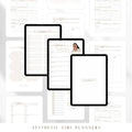 Digital Planner with daily, weekly, and monthly layouts for lash business owners