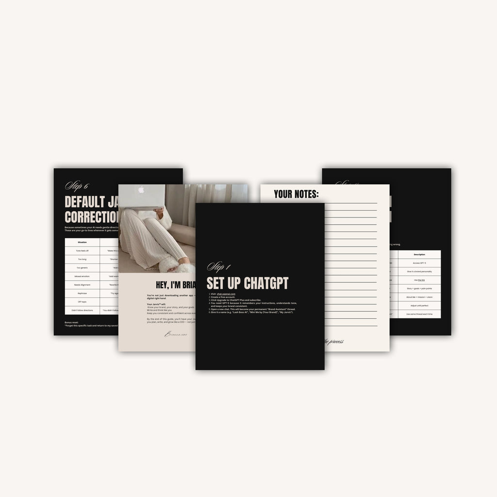The Lash Business Launch Kit digital tools for growing a lash brand and client bookings