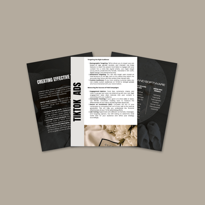 Faceless TikTok Guide cover for entrepreneurs, lash artists, and beauty business owners