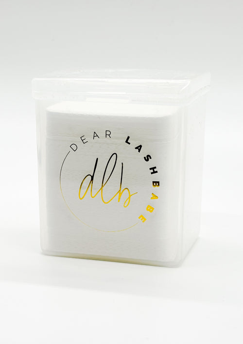 Professional adhesive wipes to prevent lash glue clogging