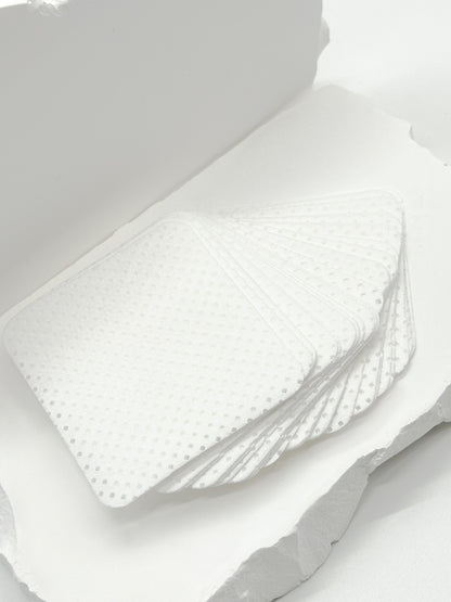 Adhesive wipes for cleaning lash glue nozzles