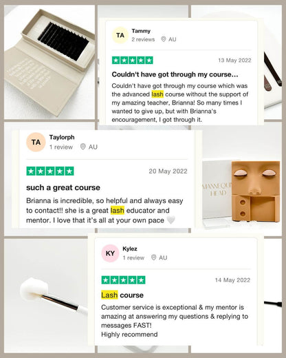 Eyelash Extension Course helping beauty professionals build skills and confidence in lash application.