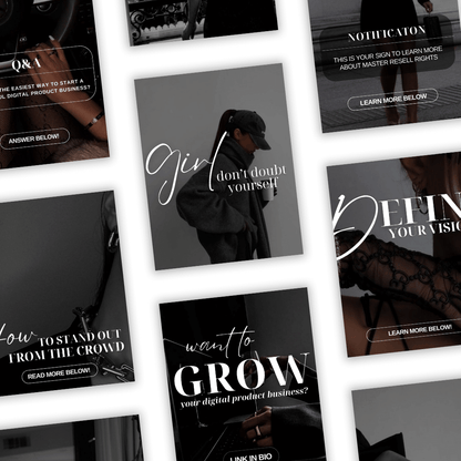 Faceless Social Media Content guide for beauty entrepreneurs to grow online without showing their face