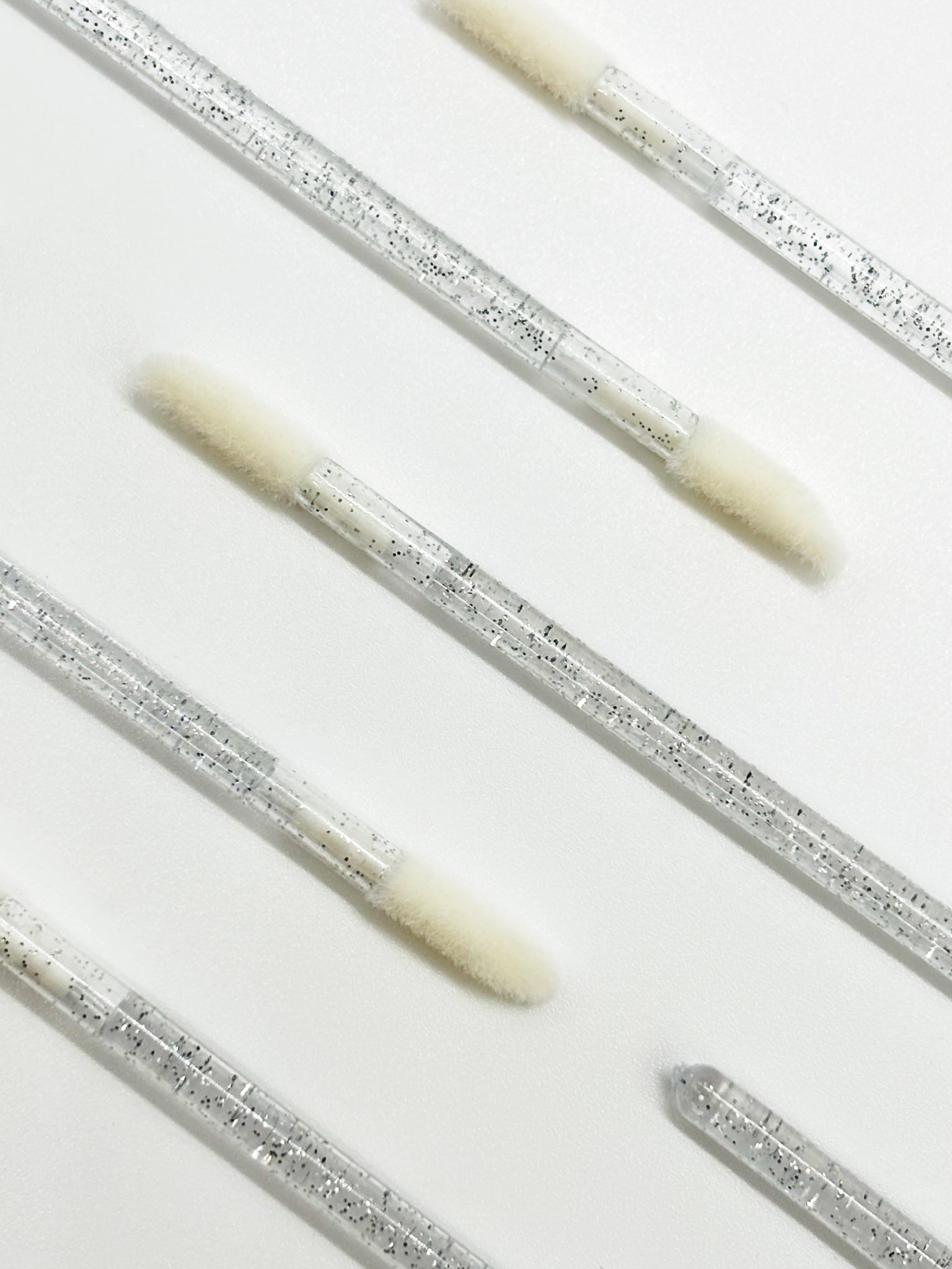 Lipstick Brushes for professional lash extension preparation and removal