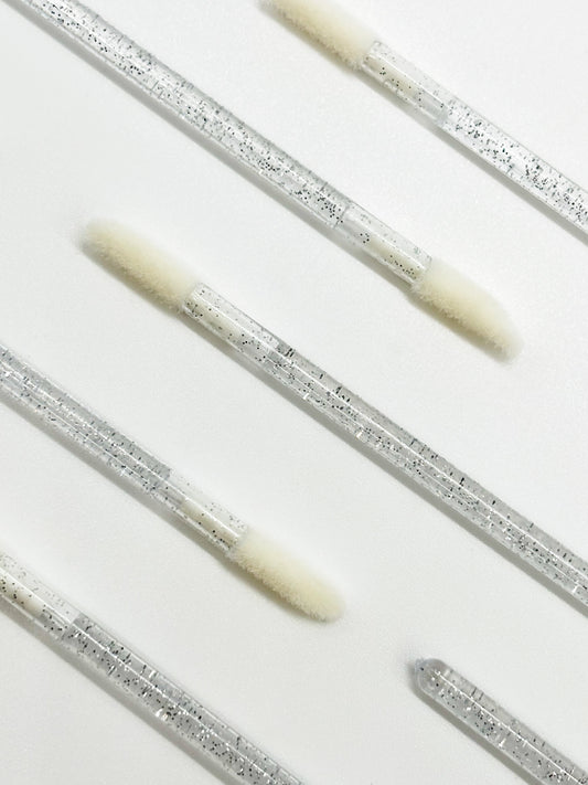 Lipstick Brushes for professional lash extension preparation and removal